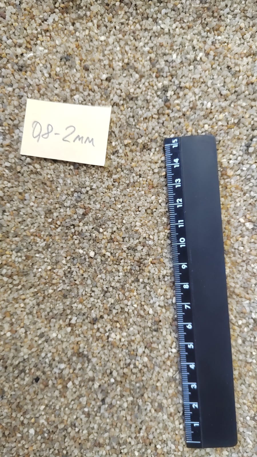 Кварцевый песок для площадок фр. 0,8 - 2 мм.  купить в Краснодаре фото 