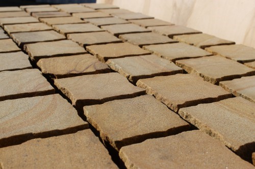  Песчаник брусчатка (Прага) art PSG-10-07  купить в Краснодаре    2600 руб/кв.м   фото 