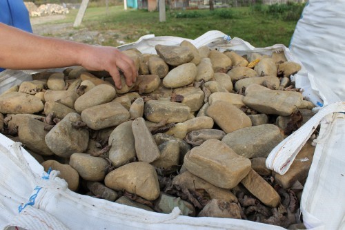  Песчаник брусчатка  купить в Краснодаре    5 500 руб/т   фото 