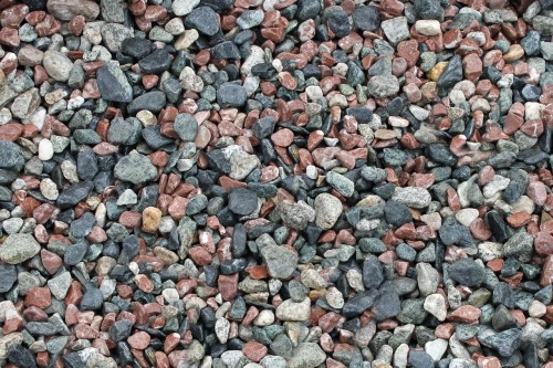 Микс разноцветной гальки  (щебень галтованный микс:: серый-зеленый-розовый) фр.10-20 мм.  купить  в Краснодаре мрамор серый, зеленый, розовый щебень окатанный округлый декоративный ландшафтный 14500 руб/т   фото 
