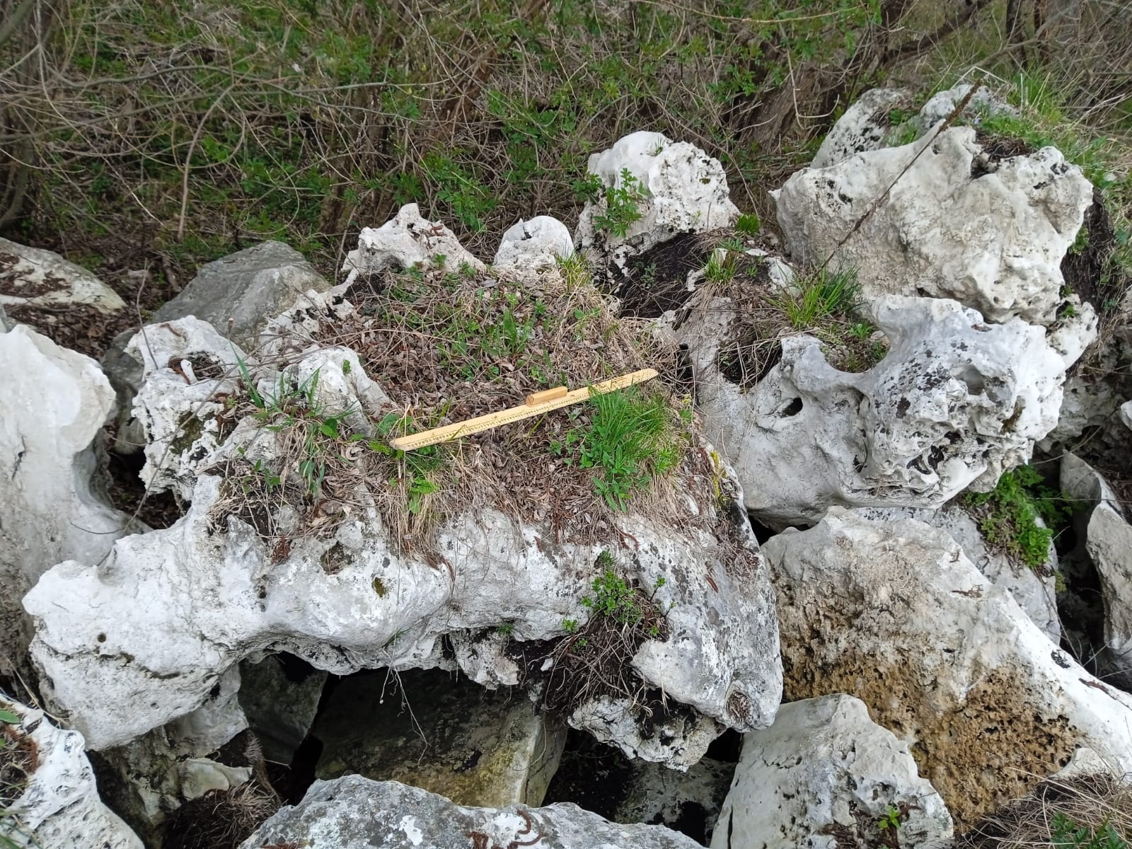  Выветренный известняк (степной) фр. 500-1500 мм.  купить в Краснодаре    8 500 руб/т   фото 