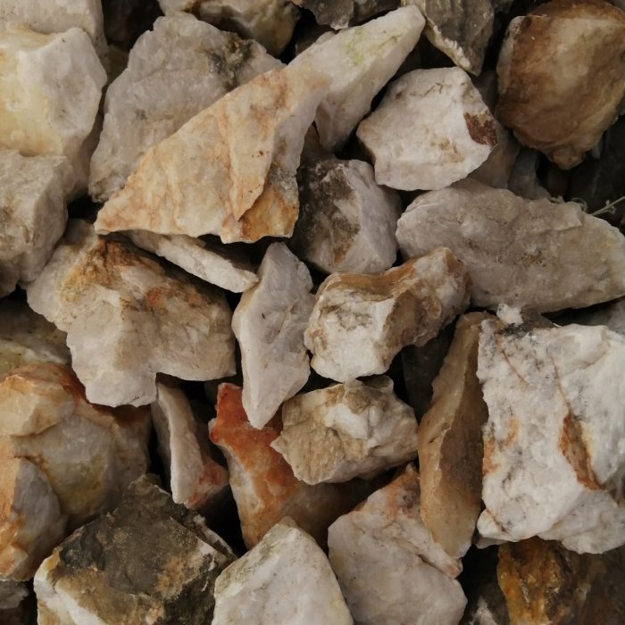 Кварц ( фр. 70-100 мм) фото заказать  Краснодаре